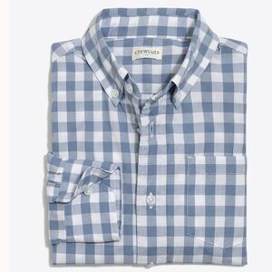 Nwt Crewcuts Boys' Long-sleeve Flex Patterned Washed Shirt Size 14